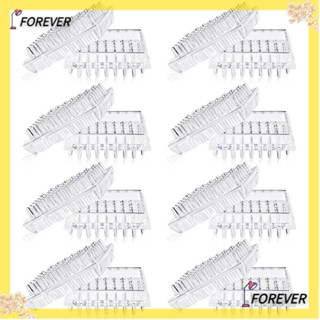 FOREVER ผ้าคลุมขาเก้าอี้ โซฟา แบบใส ทรงสี่เหลี่ยม สัมผัสสบาย 16 ชิ้น