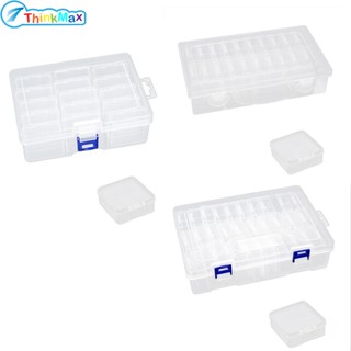 กล่องเก็บลูกปัด ขนาดเล็ก 15 24 30 ช่อง สําหรับตกแต่งเล็บ Diy