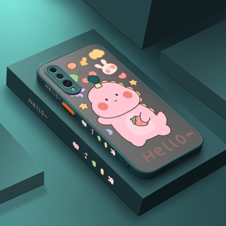 สําหรับ Huawei Y9 Prime 2019 เคสการ์ตูน มอนสเตอร์ตัวน้อยแสนซน ขอบสี่เหลี่ยม ดีไซน์ใหม่ กันกระแทก ฝ้า ใส เคสโทรศัพท์แข็ง