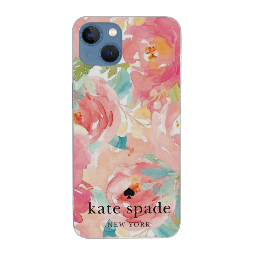 เคสโทรศัพท์มือถือ แบบใส ลาย Kate Spade คุณภาพสูง สําหรับ IPhone 15 14 13 12 Pro Max X XR XS