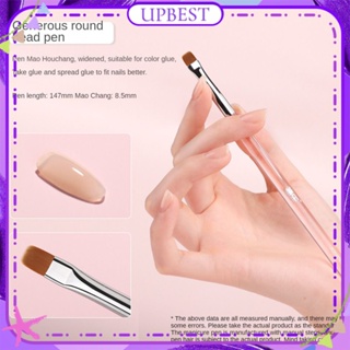 Bole Nail Art Functional Brush French Painting Pull Line Sweeping Phototherapy Pen Transparent Rod Manicure Tool For Nail Shop 10 Designs UPBEST