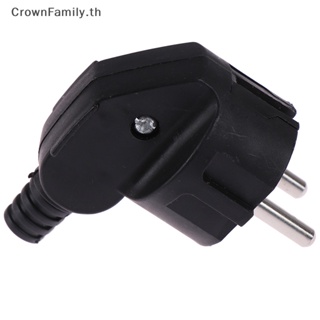 [CrownFamily] อะแดปเตอร์ซ็อกเก็ตเชื่อมต่อไฟฟ้า Eu AC 16A 250V ถอดออกได้ [TH]