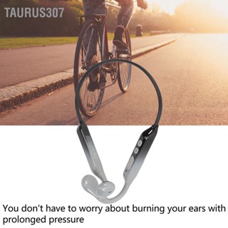 Taurus307 หูฟัง Open Ear Bone Conduction Bluetooth 5.0 ไมโครโฟนในตัว IP56 หูฟังกีฬาไร้สายกันน้ำสำหรับวิ่ง