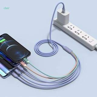 Char สายชาร์จ USB เป็น Micro USB TypeC สําหรับโทรศัพท์ แท็บเล็ต