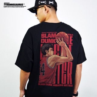 เสื้อยืดแขนสั้น พิมพ์ลายอนิเมะ Slam Dunk Master Mitsui Koki Koki Ichiro ทรงหลวม แฟชั่นฤดูร้อน สไตล์ญี่ปุ่น สําหรับผู้ชาย