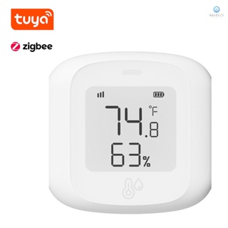 Tuya ZigBee เครื่องทดสอบอุณหภูมิความชื้น หน้าจอดิจิทัล APP ควบคุมระยะไกล TOLO-7.26