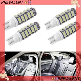 Preva ไฟติดป้ายทะเบียนรถยนต์ LED 12V 1206 68SMD สว่างมาก สีขาว 4 ชิ้น