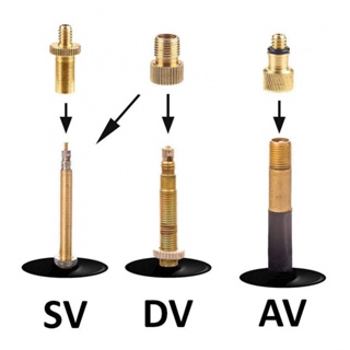 ชุดอะแดปเตอร์วาล์วจักรยาน ทนทาน เชื่อถือได้ สําหรับวาล์ว SV AV DV 21 16 9 ชิ้น