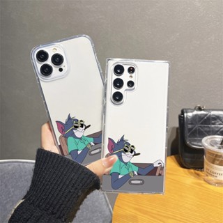 เคสโทรศัพท์มือถือแบบใส กันกระแทก ลาย Tom and Jerry สําหรับ Infinix Note 30 Hot 30 Play 30i 30s Hot 20 Play 20i 20s Note 12 Pro VIP G96 11 G88 Zero 5G 2023 Smart 6 Plus Tecno Spatk GO 2023 Pop 7 Pro