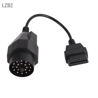 LZB2 20 Pin to 16 OBD2 Adapter Connector สายสแกนเนอร์สำหรับ E36 E38 E39 E46 E53 X5 Z3