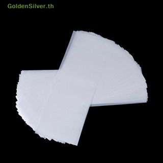 Goldensilver แผ่นกระดาษย้อมสีผม ไฮไลท์ ใช้ซ้ําได้ 100 ชิ้น