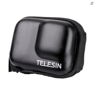 {fly} TELESIN Protective Bag Storage Case Zipper Carry Bag Semi-open IP54 Waterproof Replacement for   9 10 Black Action Camera