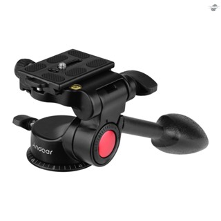 {fly} Andoer ขาตั้งกล้องอลูมิเนียม 3 ทาง 360 องศา° ขาตั้งกล้องพาโนรามา สําหรับกล้อง DSLR ILDC