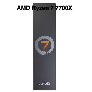 โปรเซสเซอร์ CPU AMD Ryzen 7 7700X R7 7700X 4.5 GHz 8-Core 16-Thread 5NM L3=32M 100-000000591 กล่องซ็อกเก็ต AM5 ไม่มีพัดลม