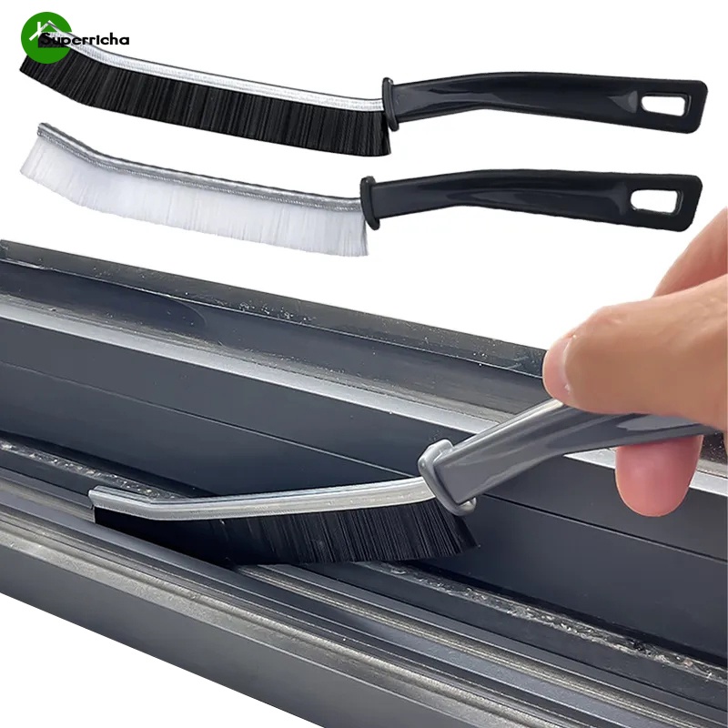 แปรงทําความสะอาดมุมห้องน้ํา อเนกประสงค์ สําหรับทําความสะอาดกระเบื้อง รางหน้าต่าง