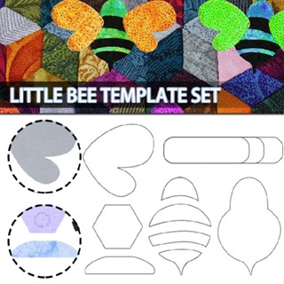 Bee Pattern Templates Acrylic Quilting Templates Cutting Ruler Sewing Template