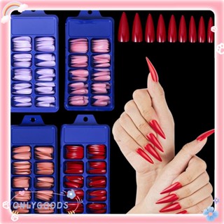 Only เล็บปลอมอะคริลิค เจล UV 20 สี DIY