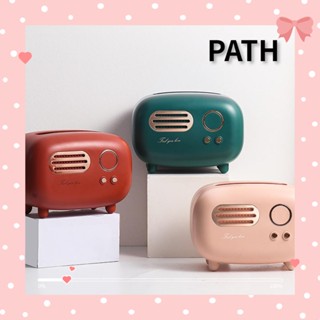 Path กล่องกระดาษทิชชู่ รีโมตคอนโทรล สไตล์เรโทร สําหรับครัวเรือน