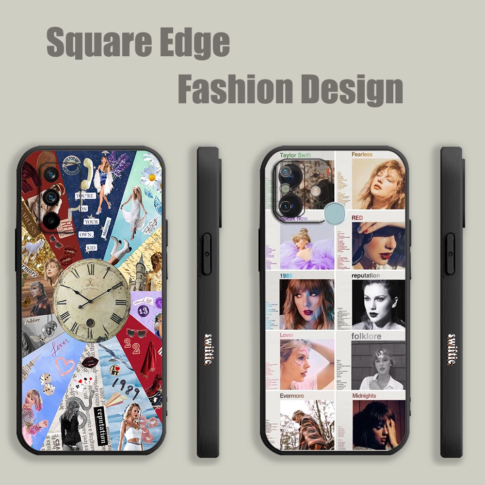 ปลอกสําหรับ Redmi หมายเหตุ 11 8 9 10x 9t Pro Plus Prime K40s Taylor Swift Lyrics ความงามสร้างตัวเอง 