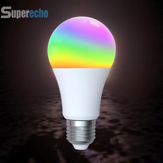 Moeshouse Tuya หลอดไฟ LED E27 RGB สําหรับ Alexa Google Home [superecho.th]