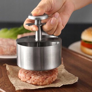 Burger Press Hamburger Maker Non Stick 304 Stainless Steel Beef Patty Meat BBQ