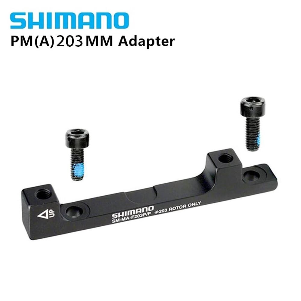 อะแดปเตอร์ดิสก์เบรก Shimano ด้านหน้า SM MA F203P/P (PM Caliper to PM Fork) 203mm