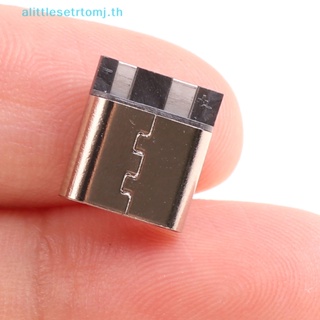 Alittlese ซ็อกเก็ตเชื่อมต่อ Type-C 2pin ตัวเมีย 3A กระแสไฟสูง USB 10 ชิ้น TH