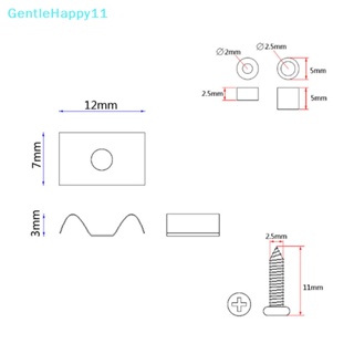 Gentlehappy ไกด์ยึดสายกีตาร์ไฟฟ้า เบส แบบเปลี่ยน 1 ชุด