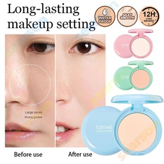 【COD】PRESSED POWDER / 3 COLOR Whitening Pressed Powder Waterproof Oil Control Concealer Powder 【searson】 【searson】 【searson】