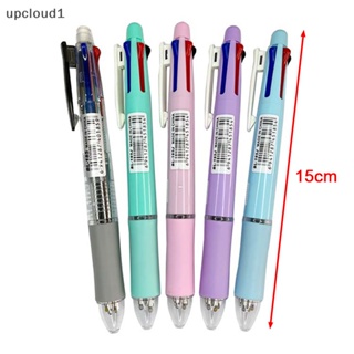 [upcloud1] ปากกาลูกลื่น 4 สี 5 In 1 หลากสี สําหรับสํานักงาน โรงเรียน [TH]