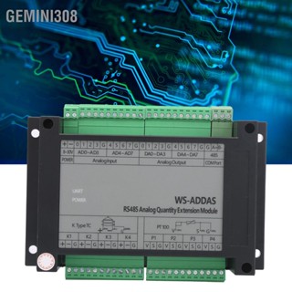 Gemini308 โมดูลบอร์ดขยายอนาล็อก RS485 อุปกรณ์ควบคุมอุตสาหกรรมอัตโนมัติ 1817000 WS‑ADDAS