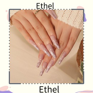 Ethel1 เล็บปลอม รูปมนุษย์ขนมปังขิง 24 ชิ้น