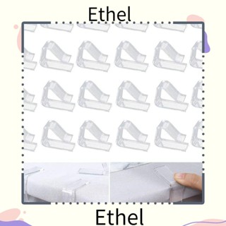 Ethel1 คลิปหนีบผ้าปูโต๊ะ พลาสติกใส กันลม ขนาดใหญ่ ราคาไม่แพง สําหรับงานปาร์ตี้ 24 ชิ้น