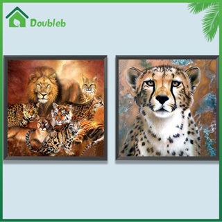 【Doub X ✮】ภาพวาดสีน้ํามัน ตามตัวเลข รูปสัตว์ DIY สําหรับตกแต่งผนังบ้าน ✮