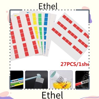 Ethel1 ฉลากไฟเบอร์ออแกไนเซอร์ หลากสี สําหรับจัดระเบียบสายเคเบิ้ล