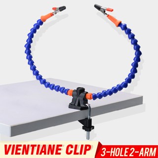 Soldering Iron Stand PCB Welding Repair Holder Desk Station Clamp Helping Tool