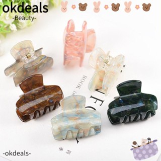 Okdeals กิ๊บติดผมอะคริลิค ขนาดเล็ก กลาง และเล็ก เครื่องประดับ สําหรับผู้หญิง