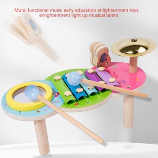 [Iniyexa] เครื่องดนตรี Montessori Percussion สําหรับเด็กผู้ชาย ผู้หญิง อายุ 3 ถึง 10 ปี 2 ชิ้น