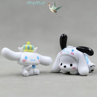 Mxmio Kuromi ตุ๊กตา PVC รูปแมว Melody 5 ชิ้น สําหรับตกแต่งบ้าน