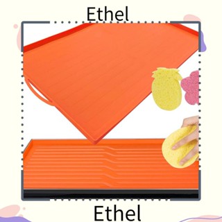 Ethel1 แผ่นเตาย่าง ทรงสี่เหลี่ยมผืนผ้า ขนาด 29.13 นิ้ว x 18.3 นิ้ว พร้อมด้ามจับ ใช้ซ้ําได้ สําหรับป้องกันแมลง สัตว์ฟันแทะ