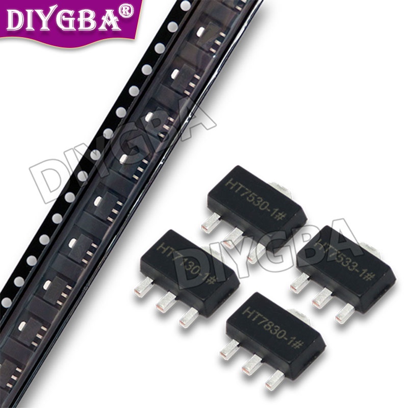 ชิปวงจรรวม HT7133 HT7333 HT7350 HT7833 HT7533 HT7830 HT7130 HT7530 SOT-89 7133-1 7333-1 7350-1 7833-