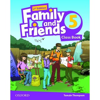 Bundanjai (หนังสือเรียนภาษาอังกฤษ Oxford) New Family and Friends 2nd ED 5 : Classbook (P)