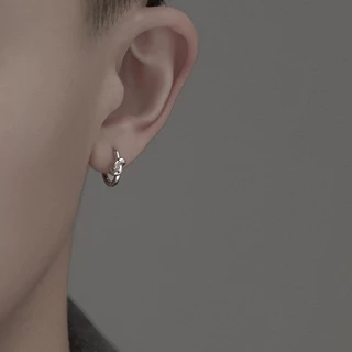 ต่างหูทรงเรขาคณิต High-End Men\s Hypoallergenic ต่างหู Hip Hop Rock Rap Cool เครื่องประดับอุปกรณ์เสริม