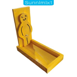 [Sunnimix1] ถาดให้อาหารนก กระรอก แบบไม้ ทนทาน สําหรับตกแต่งสวนหลังบ้าน