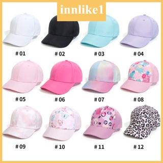 Innlike1 หมวกเบสบอล หมวกปีกกว้าง ป้องกันแดด 3-6T สําหรับเด็กวัยหัดเดิน