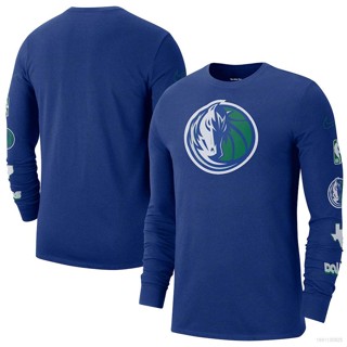 เสื้อกีฬาบาสเก็ตบอลแขนยาว NP2 2023 NBA Dallas Mavericks Jersey พลัสไซซ์ PN2