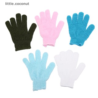 [little.coconut] ถุงมือขัดผิวกาย กําจัดผิวที่ตายแล้ว 1 ชิ้น