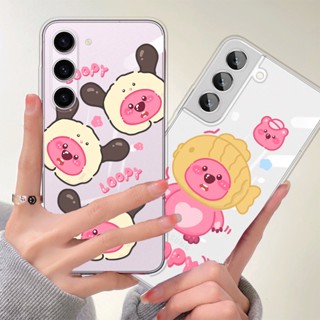 เคสโทรศัพท์มือถือแบบนิ่ม TPU ใส ลายลูปปี้ สําหรับ Samsung S8 S10 S9 S20 S21 S23 Plus S21 FE S22 Ultra Note 9 10 Plus 20 Ultra 5G