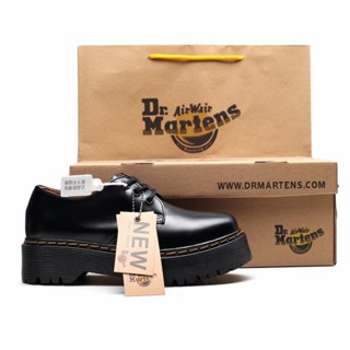 ดร. Martens Air WairMartin รองเท้าแพลตฟอร์มลําลอง แบบหนัง ข้อสั้น สําหรับผู้หญิง TLNG