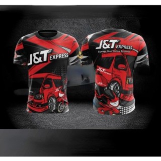 เสื้อยืด Jnt / J&amp;t แบบเต็มตัว